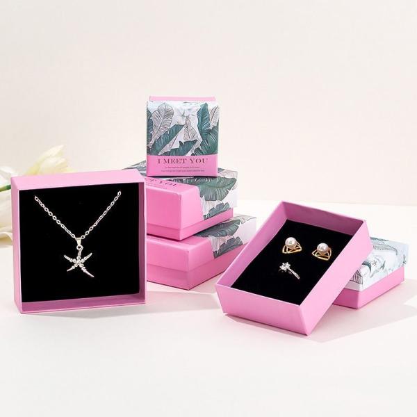 Small Size Luxury Jewellery Gift Box Paper Storage Box Free Samples Display Box