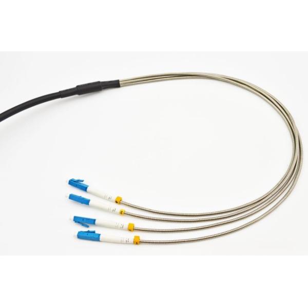 4 Core SM G657A Fiber Cable Assembly Fiber To The Attena FTTA CPRI Breakout LC To LC