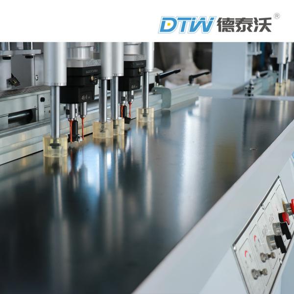 1.5kw Double Heads Plywood Drilling Machine Cabinet Door Hinge Drilling Machine