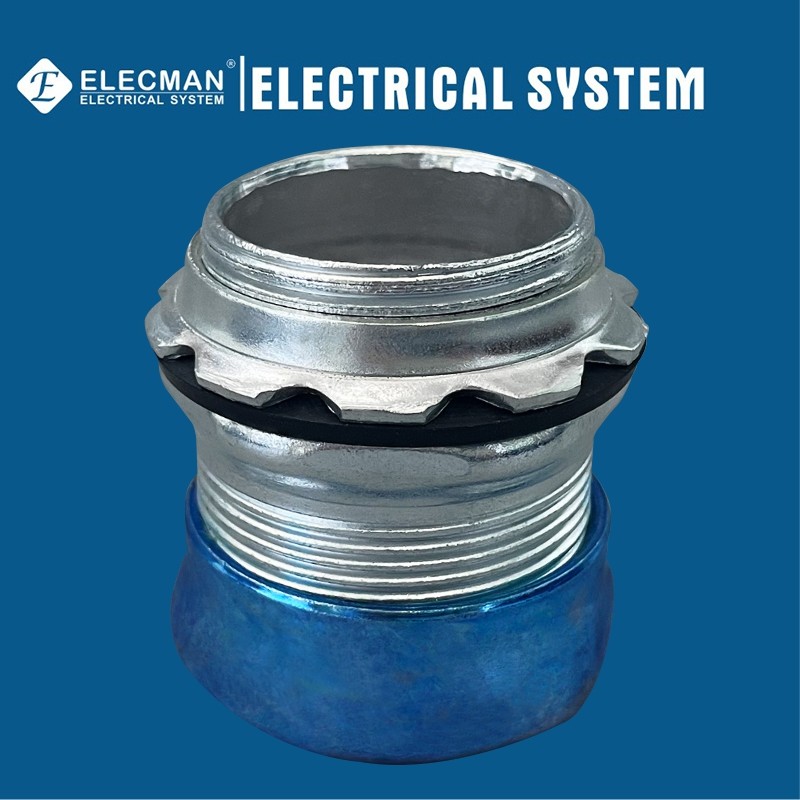 China Raintight Steel EMT Connector Compression Type 1-1/4&quot; wholesale