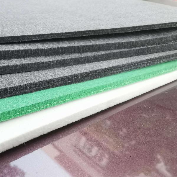 Customized 4mm Grey Felt Conveyor Belt for Oscillating Knife Cutting Machines with Durable and Breathable Surface