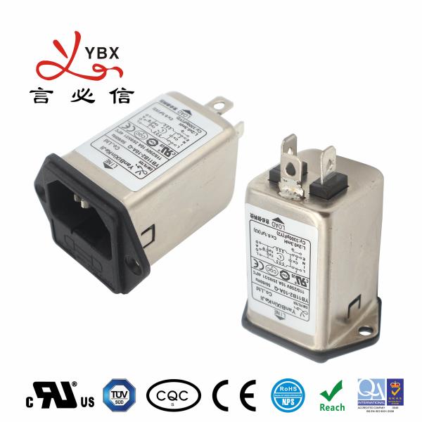115VAC/60Hz Noise AC Filter YB11B1 1A 3A 6A 8A IEC Inlte Filter With Fuse