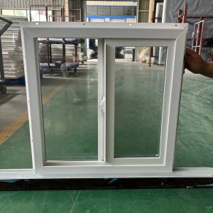 China Upvc Sliding Windows That Dont Stick Standard Notch Design With Float Glass wholesale