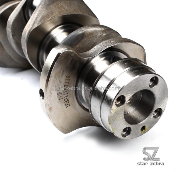 Machinery Repair Shops 8-94396737-4 FCF DCT Forged Steel Crankshaft for Excavator Engine Accessories 6 HK1 of HK1 Engine