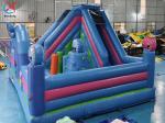 Digital Printing Inflatable Combos Stitch Inflatable Bouncy House With Slide