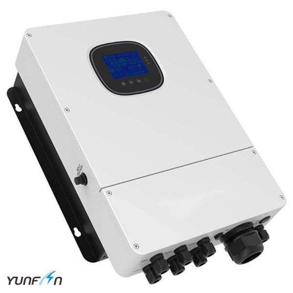 IP65 5.5KW Inverters 230Vac Single Phase On Grid Off Grid Solar Inverter 48V Battery 5500W