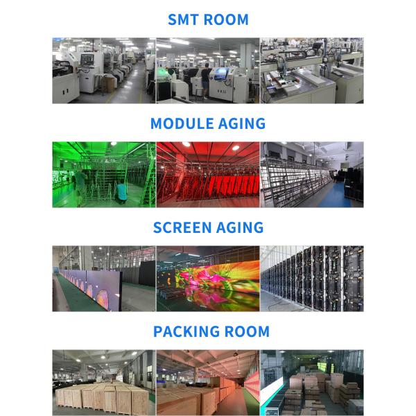 Full Color Indoor LED Screen Panel Circular Video Wall P2 P2.5 P3 P4 320*160mm 160*160mm