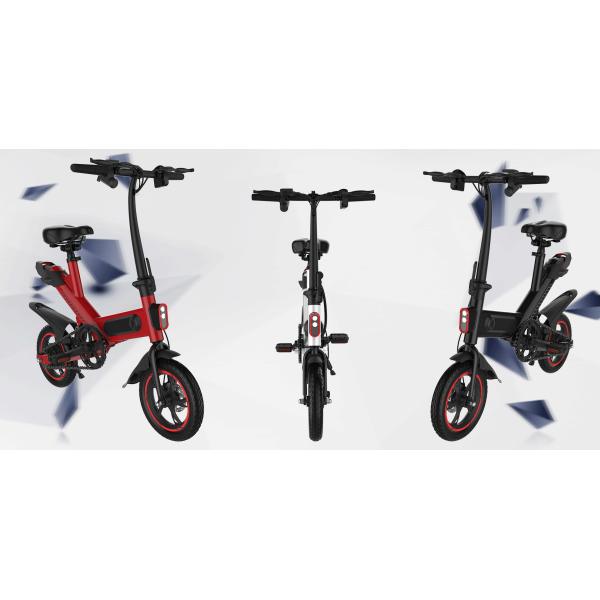 Foldable Long Range Electric Bike , Elegant And Compact Power Assisted Bicycle