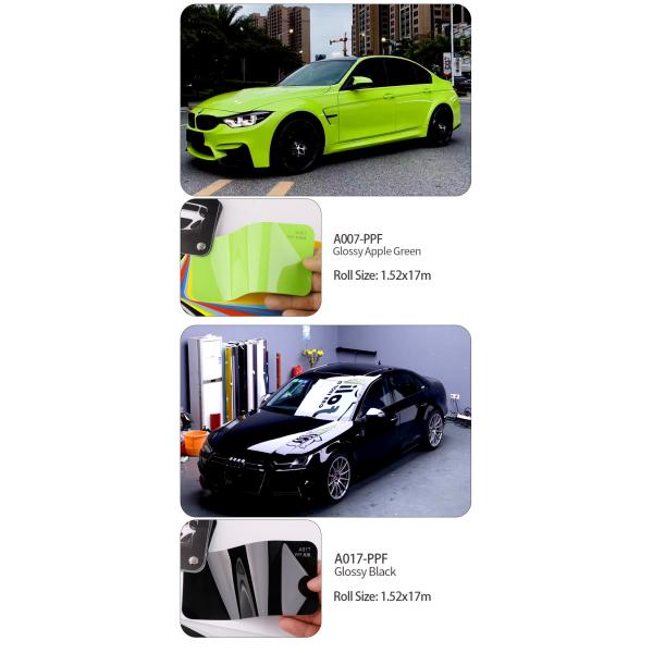 XUSHIELD film factory self healing ppf tpu paint protection film nano coated not yellowing TPU tph PPF Glossy Red