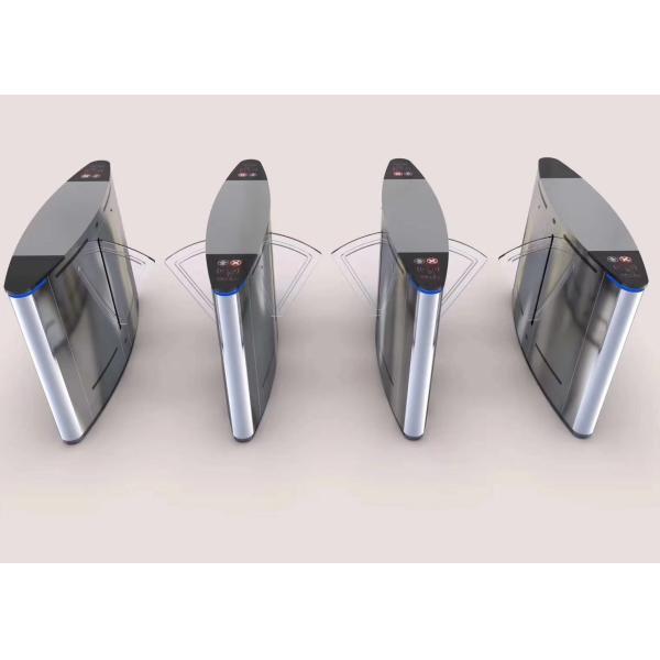 Disabled Pedestrians Direct Drive 316SS Flap Barrier Turnstile