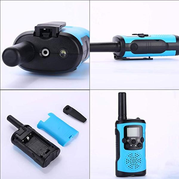3-5KM Talk Range Handheld Walkie Talkies ROHS Certification For Adult