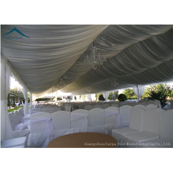 Large Scale Temporary Aluminium Frame Tents With Clear Windows For Function Banquet Export to South Africa