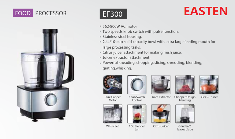 India BIS Food Processor with Slicer/ Meat Mincer/ Fruit Juicer/ 1.2 Liters Food Mixer BIS OEM Factory Price