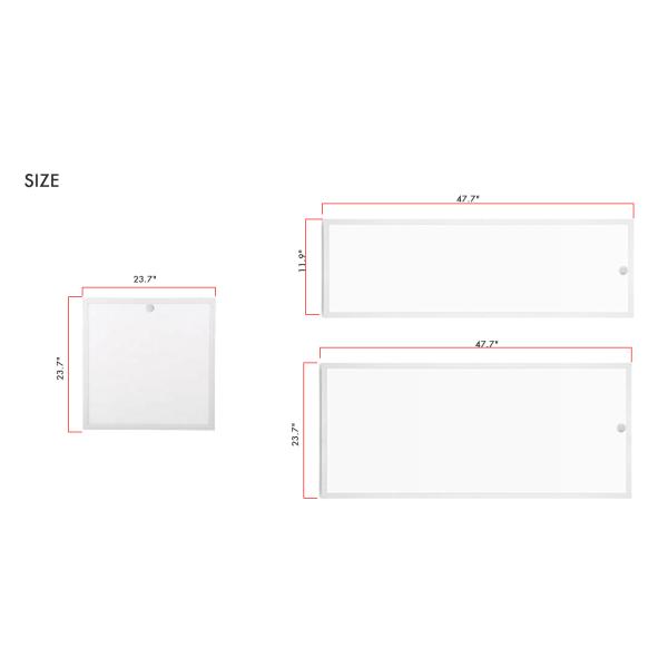 APP Control IP45 Led Smart Panel Lights Square Shape Ceiling Lights