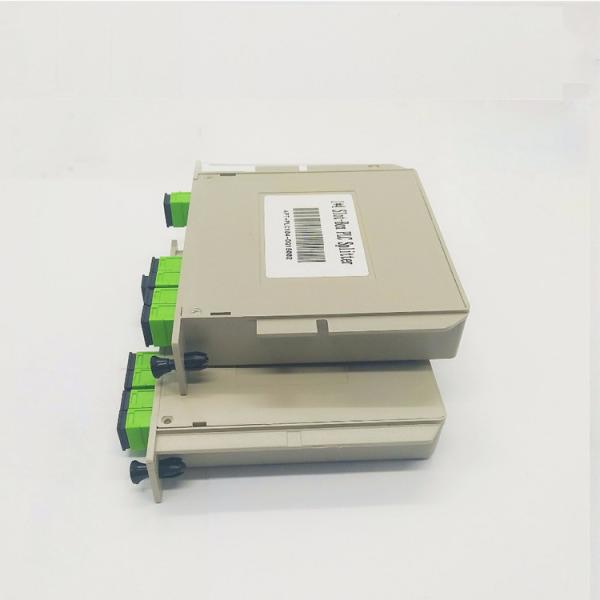 Cassette Type 1x4 Sc/Apc Passive Fiber Optic Splitter Types