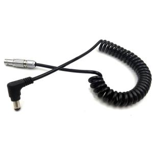 Power Supply Red Camera Monitor Cable Lemo 2 Pin To DC 2.5MM
