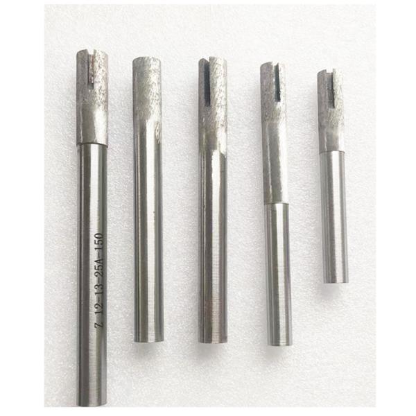 Diamond sintered stone carving tools for hard granite carving end mill ball nose and conical type
