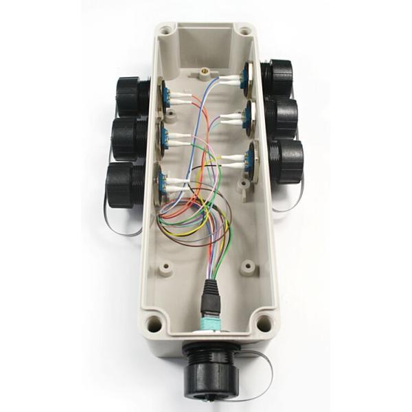 Outdoor ODVA mini Multi Port SC/LC/MPO IP67 Waterproof Fiber Optic Connector Terminal Box