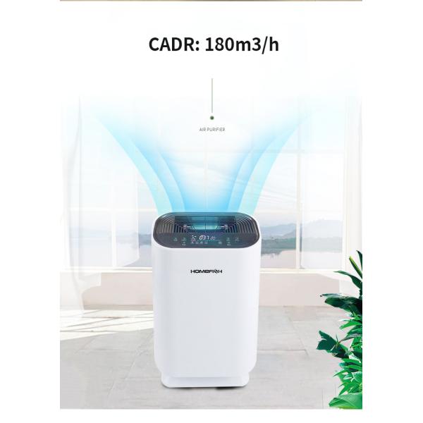 Homefish High Efficiency UV Air Purifier Touch Control 180m3/H