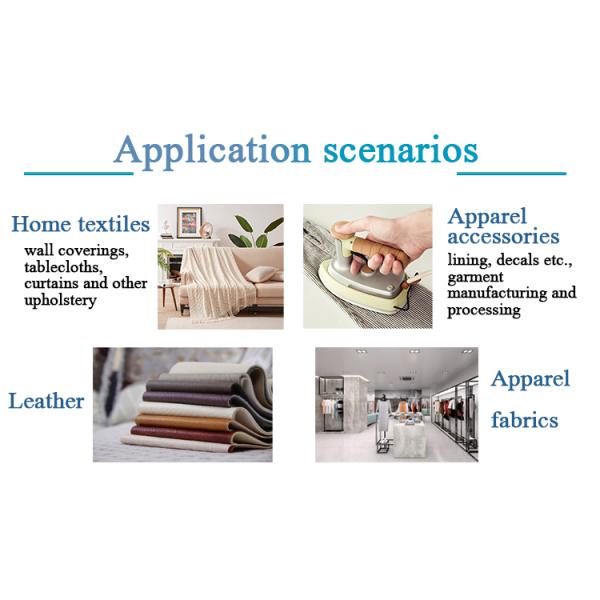 Easy Iron On Fabric Double/Single Dot Fusible Interlining for DIY Clothes Doll Material