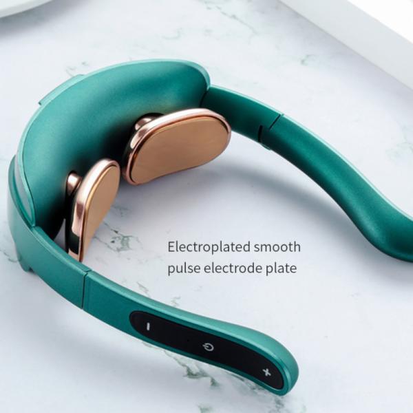 China Wireless Electric EMS Heat Neck Massager Powerful Intelligent Control on sale China Wireless Electric EMS Heat Neck Massager Powerful Intelligent Control on sale