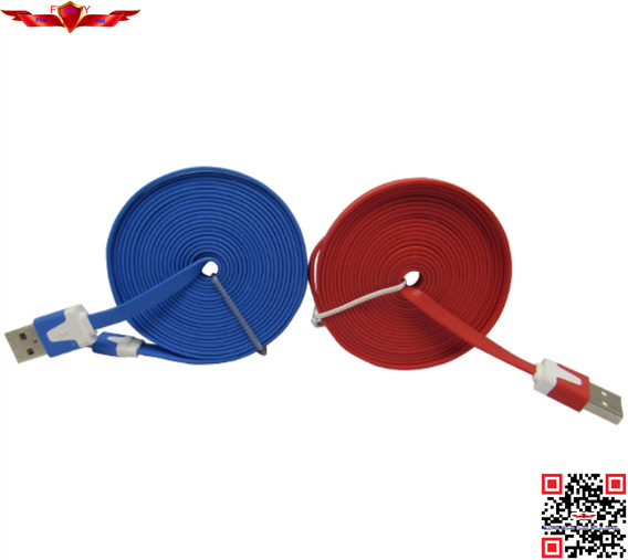 New Unique Design 3.0 Meter PVC USB 2.0 Micro USB Data Charger Cable For Iphone 5