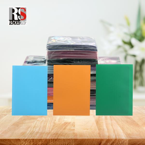 Waterproof PP Yugioh MTG Card Sleeves Standard Size For Trading Card Games