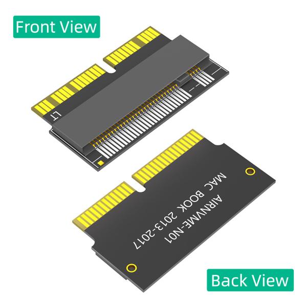 M.2 NVME SSD Convert Adapter for MacBook Air Pro Retina Mid 2013 2014 2015 2016 2017, NVME/AHCI SSD Upgraded Kit for A1465 A1466 A1398 A1502