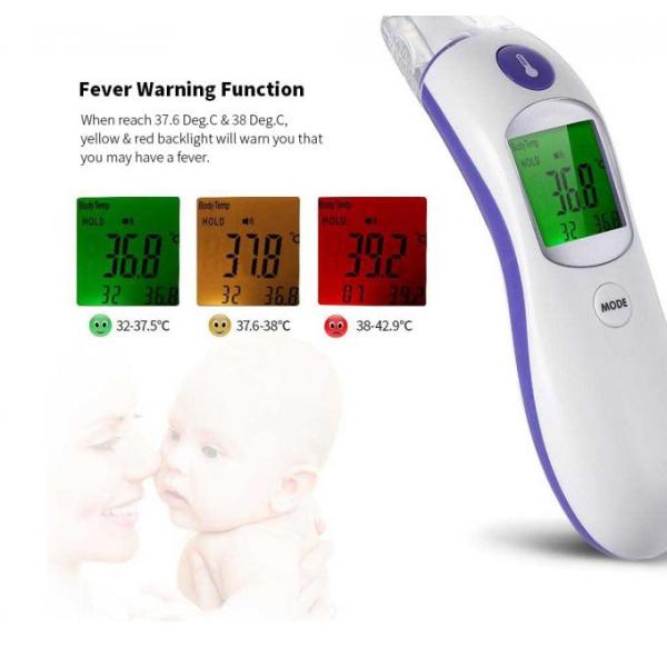 ABS Infrared Forehead Thermometer Low Power Consumption High Accuracy Easy To Use