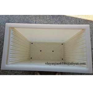 China White PP Small Electroplating Tank For Electroplating Industry wholesale