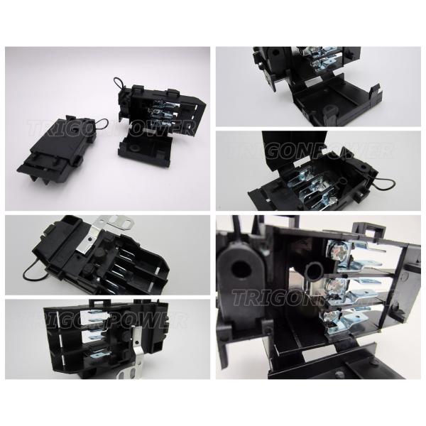 Black Color Oven Junction Box , 3 Connectors Oven Electrical Box For Mini Oven