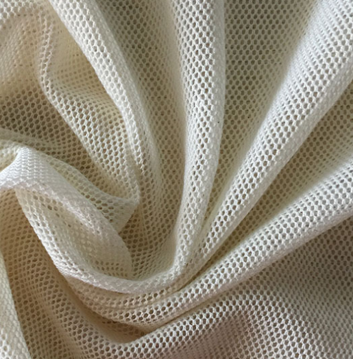 Lightweight Polyester Mesh Fabric Flame Resistant Knitted Breathable Net Cloth