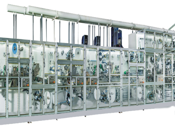 China Mitsubishi System 1000pcs/Min 320mm Sanitary Napkin Machine wholesale