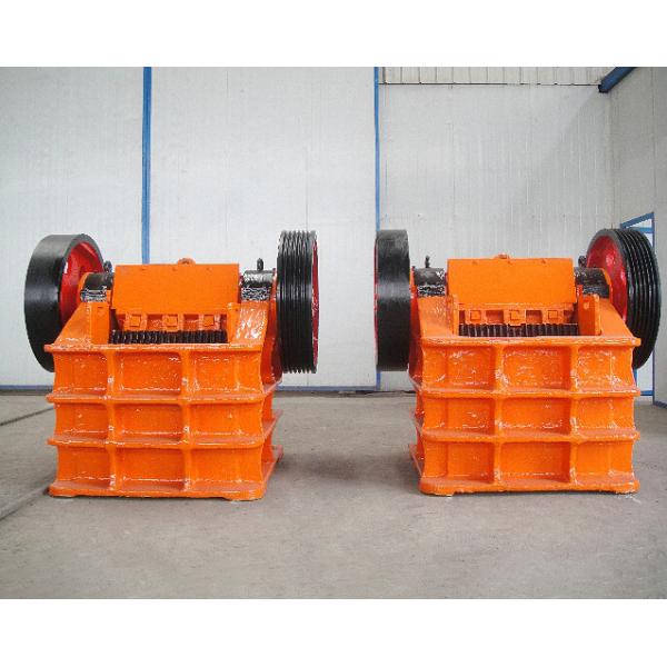 Small Breaking Stone Crusher Machine , Jaw Crusher Machine With ISO CE Approval