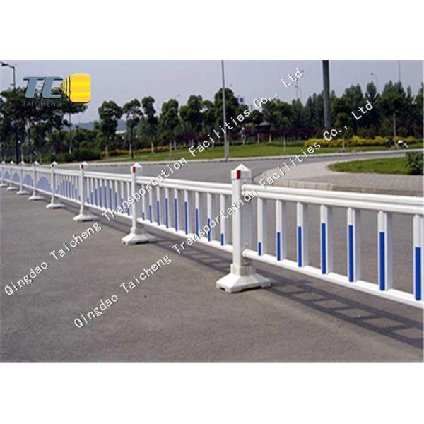High Intensity Municipal Guardrail Rustproof , Automatic Road Barrier Fence