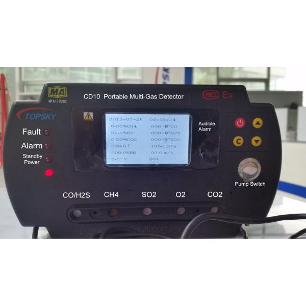 ExibdMB Intrinsically Safe Instrument CD10 Portable Multi Gas Detector