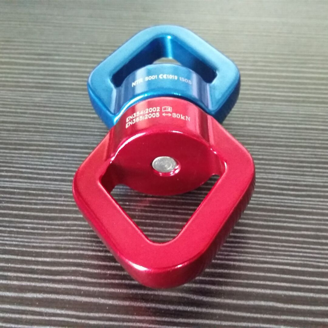 China Heavy duty double loop spinning swiveltree swing strap swivel wholesale