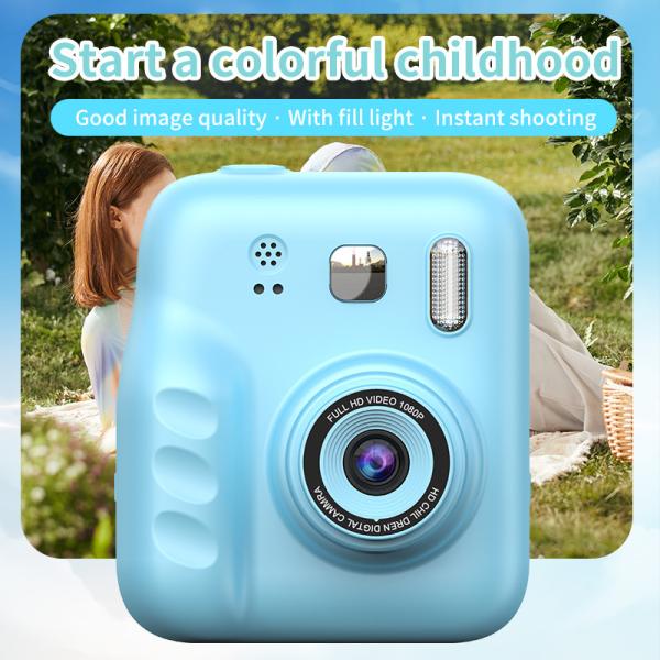 2.0-inch LPS Children's Printing Camera Y300H with Type C and 1080P Video Photo booth/continuous shooting/time-lapse