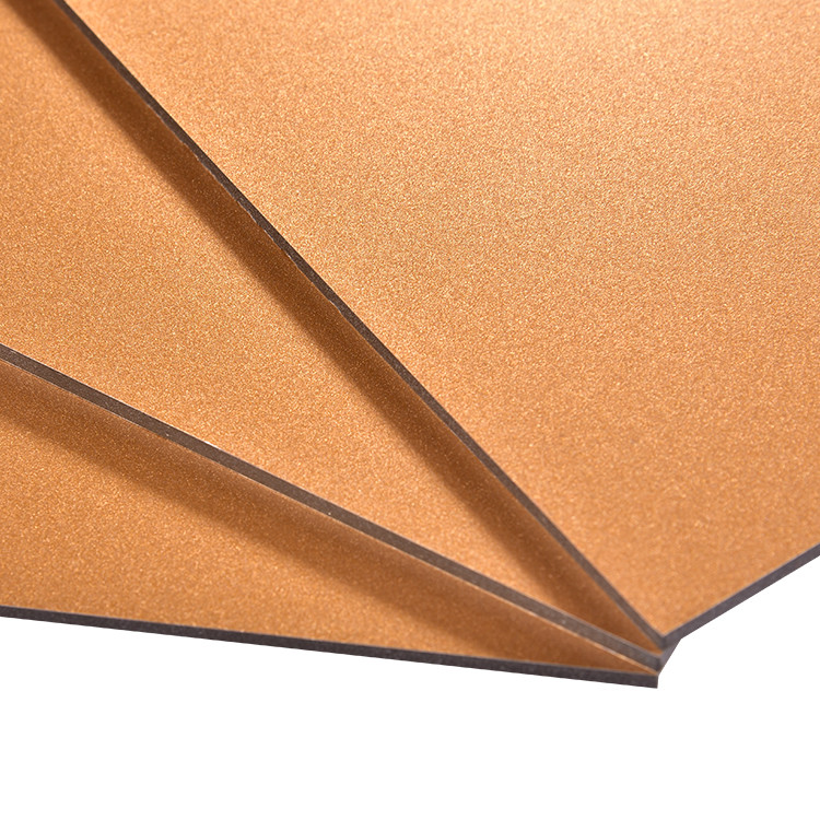China Sparkle Aluminum Composite Wall Panel with Surface Hardness ≥2H wholesale