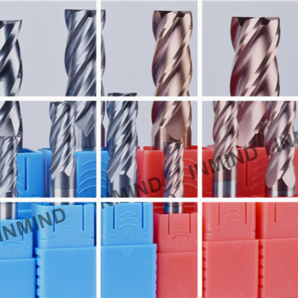 2 Flute CNC End Mill Solid Carbide Tools For End Mill Grinding Machine