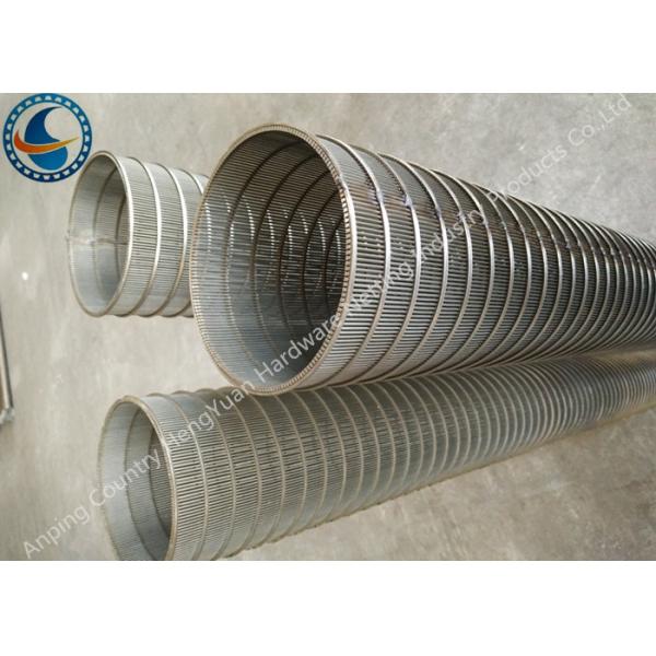 Slotted Wedge Wire Screen Panels Formed Reverse Self - Clean Filter