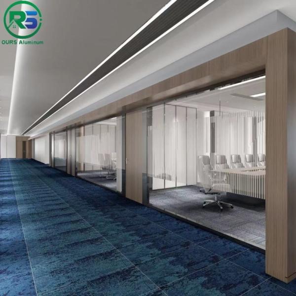 10-25mm Curtain Wall Aluminum Honeycomb Building Panels Wood Grain For Commercial Building