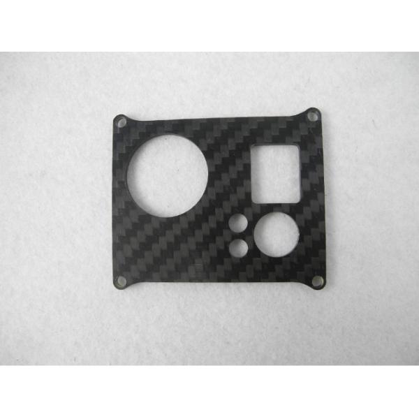 Carbon Fiber CNC cutting , Matte / Glossy Surface Carbon fibre Chassis with routing