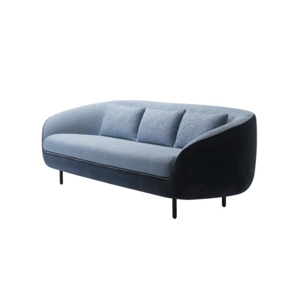 Haiku Fredericia Fabric Upholstery Sofa 3 Seats Multi Function Soft Solid Wood Frame
