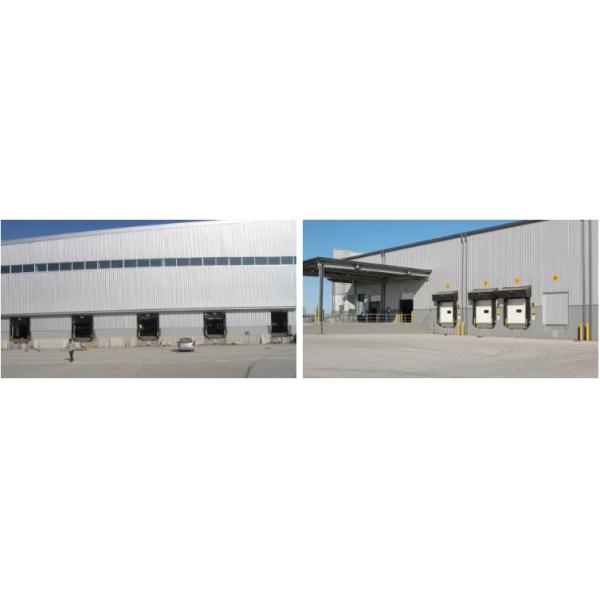 Double Layer PVC Fabric Retractable Loading Dock Seals Shelter