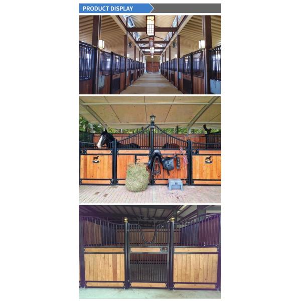 Outlet Horse Stables Customized Racecourse Equestrian Club Fence Construction Panels