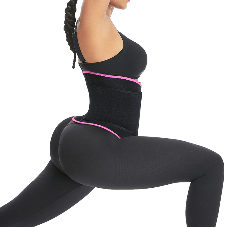 HEXIN 2021 Custom Logo Fajas Women's Tummy Control Waist Trainer Slimming Belt for Adults