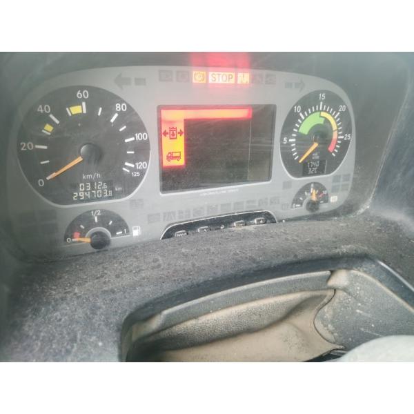 Orange Putzmeister Concrete Pump 46m on Benz Used for Large Construction Projects