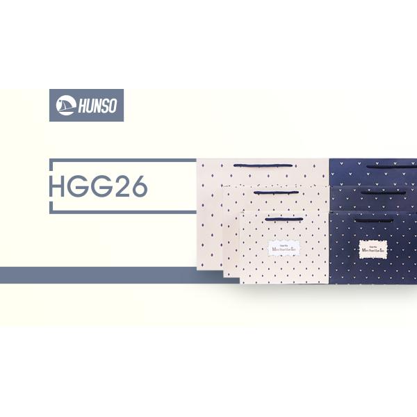 Love Gift Bag Polka Dot Clothing Printed Paper Bags Handbag 2 Colors