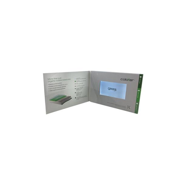 Promotional TFT Screen Recordable Video Greeting Card Multimedia